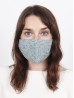 Sequins Design Face Mask w/ Filter Pocket